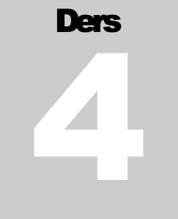 Ders 4